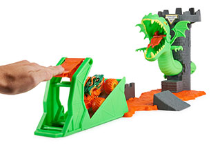 Monster Jam 1:64 Dragon Stunt Playset